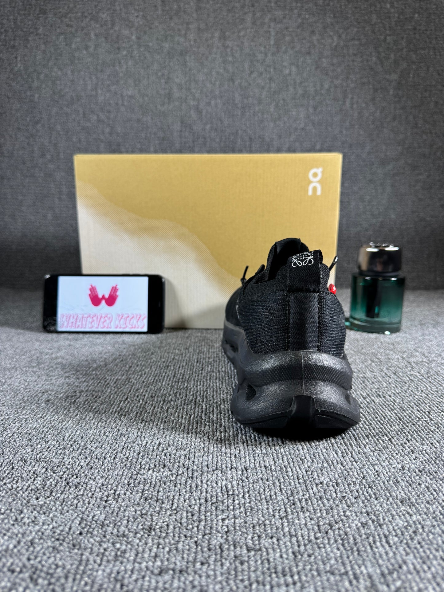 Loewe x On Cloudtilt sneakers in the "All Black"