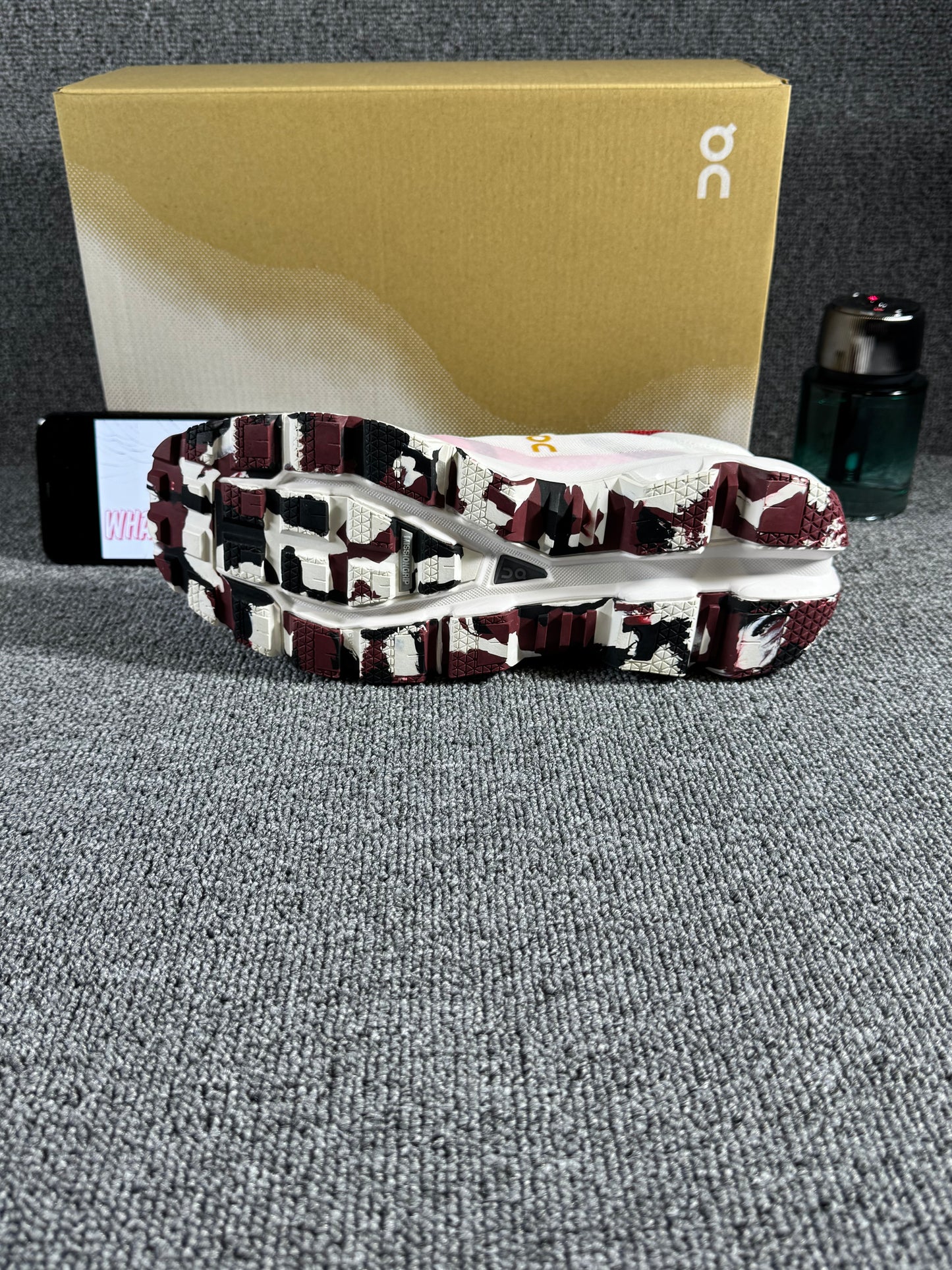 On Running x Loewe Cloudtilt sneaker in the white and pink