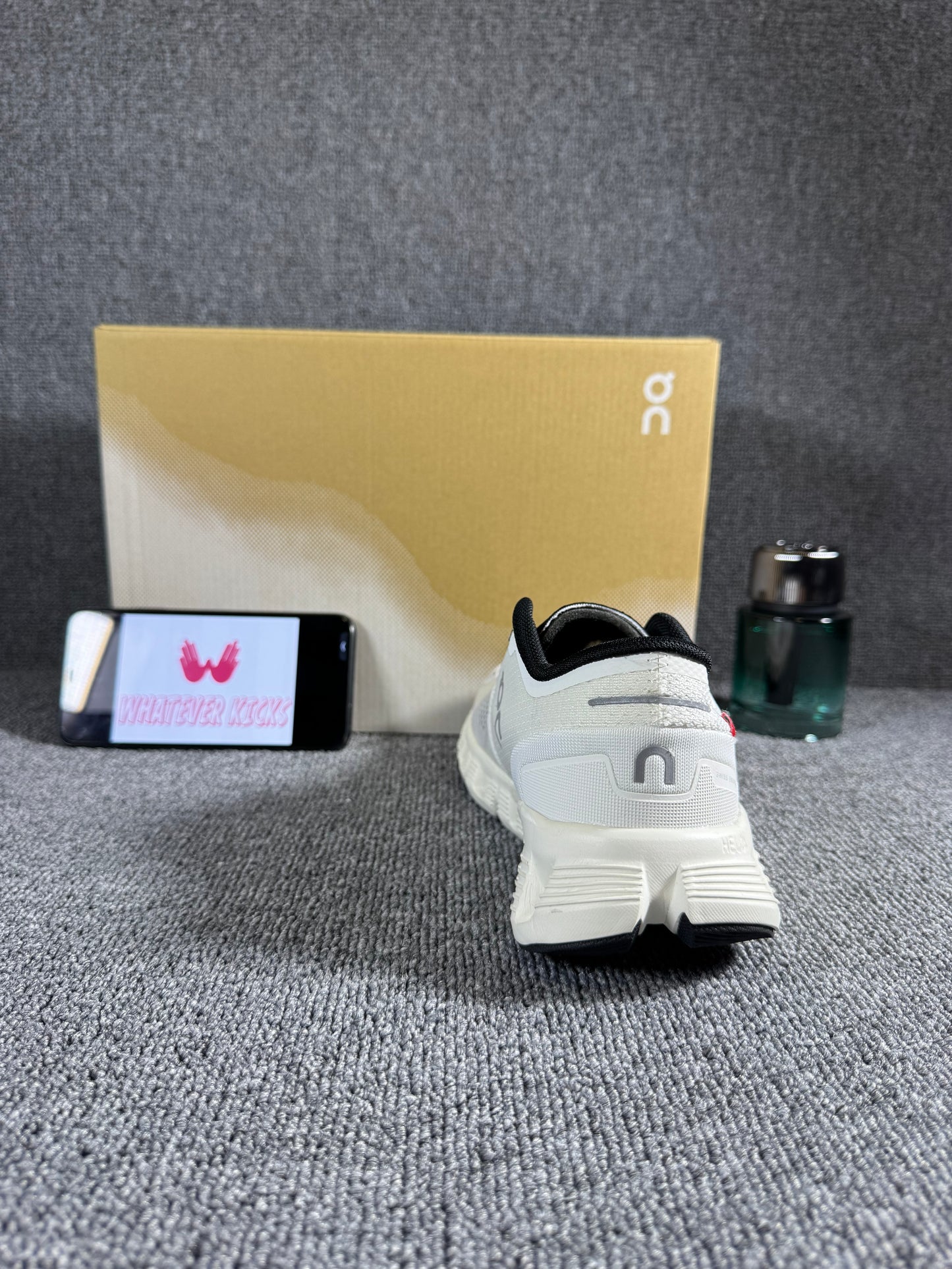 On Cloud X 3 training shoes in white.