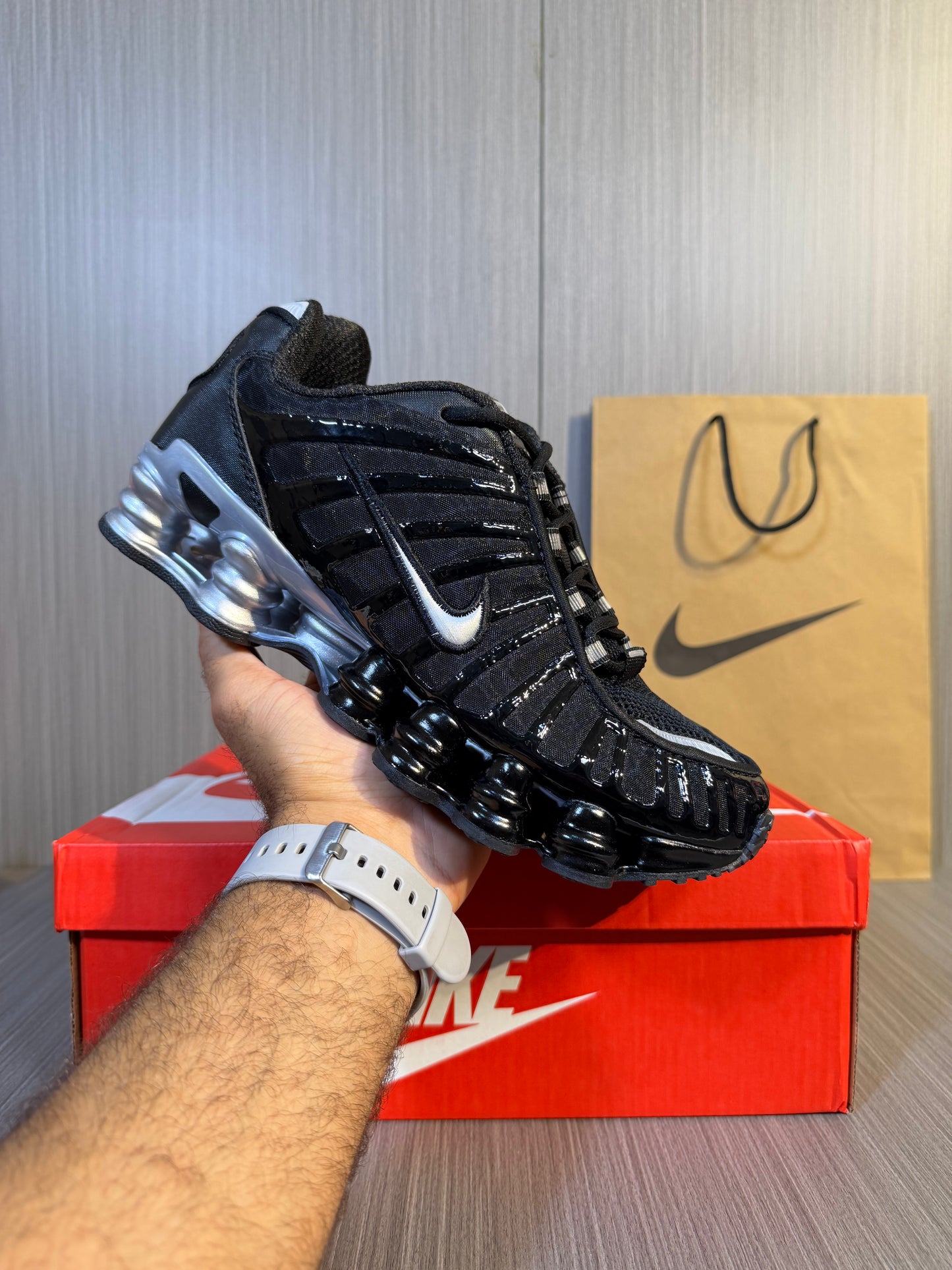 Nike SHOX TL Black / Silver