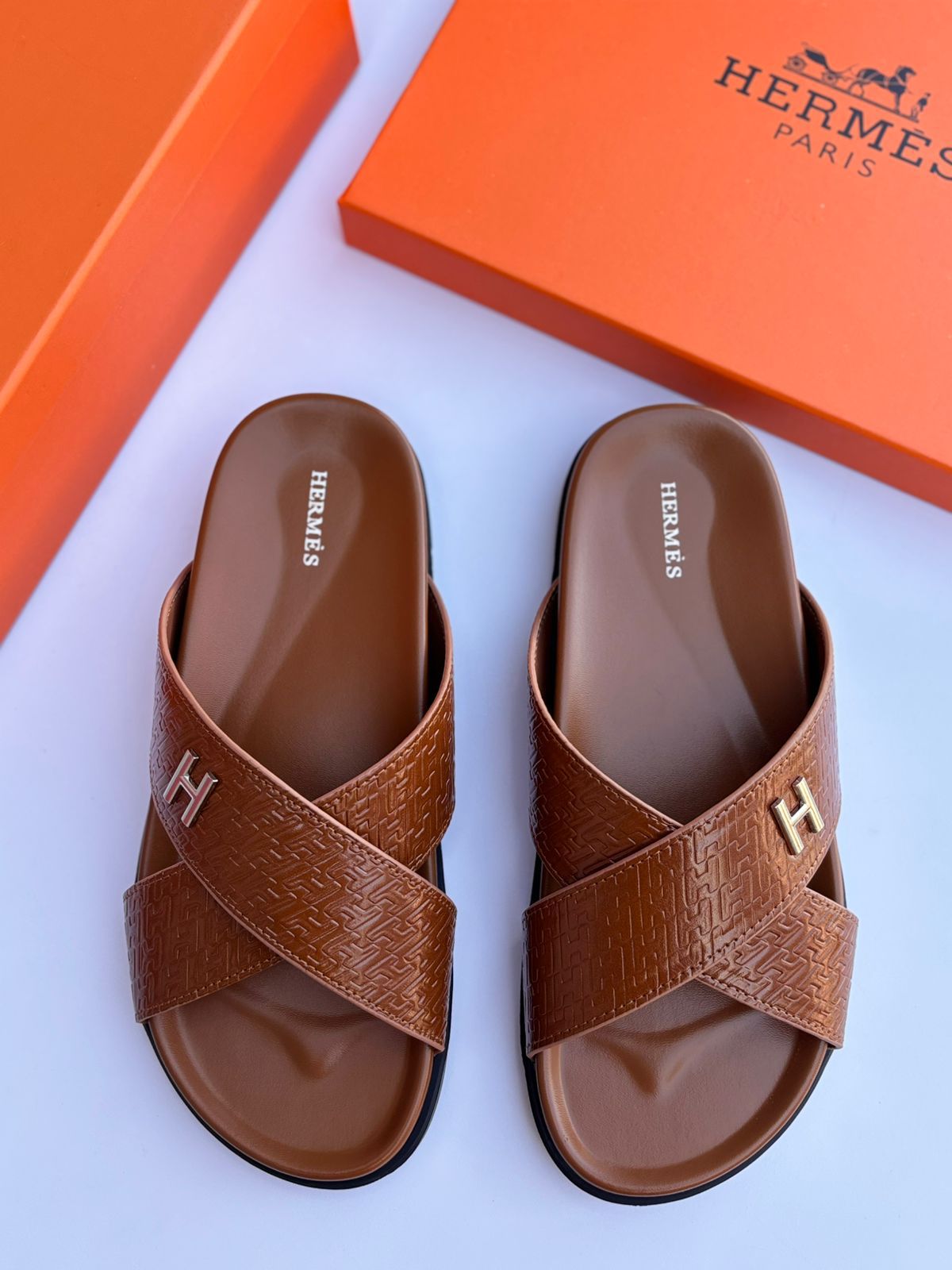 Hermes Slippers