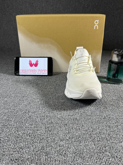 LOEWE x On Cloud tilt running sneaker in a sand/cream colorway