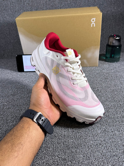 On Running x Loewe Cloudtilt sneaker in the white and pink
