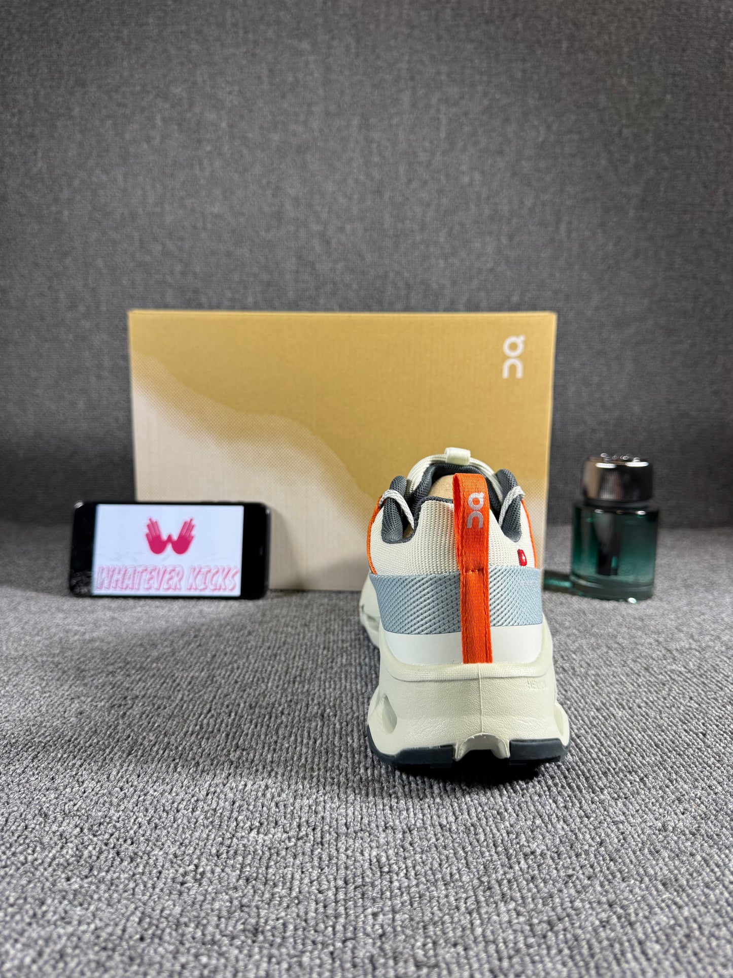 On Running Cloudhorizon Waterproof shoe in the black and eclips