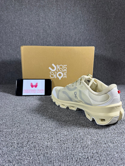 Loewe x On Cloud venture 2.0 sneaker in the "Eggshell"