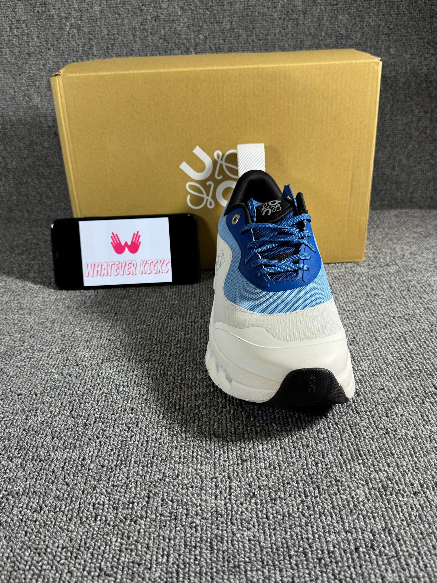 On Running x Loewe Cloudtilt 2.0 Blue and white colorway