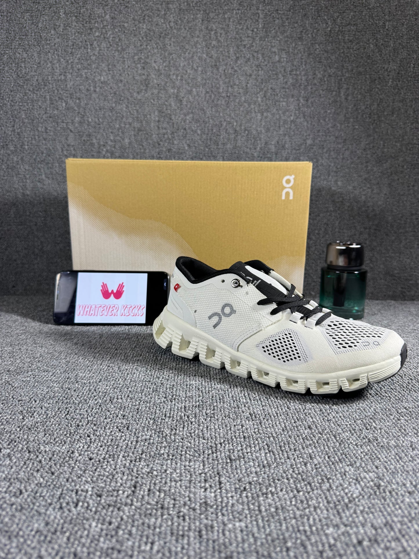 On Cloud X 3 training shoes in white.