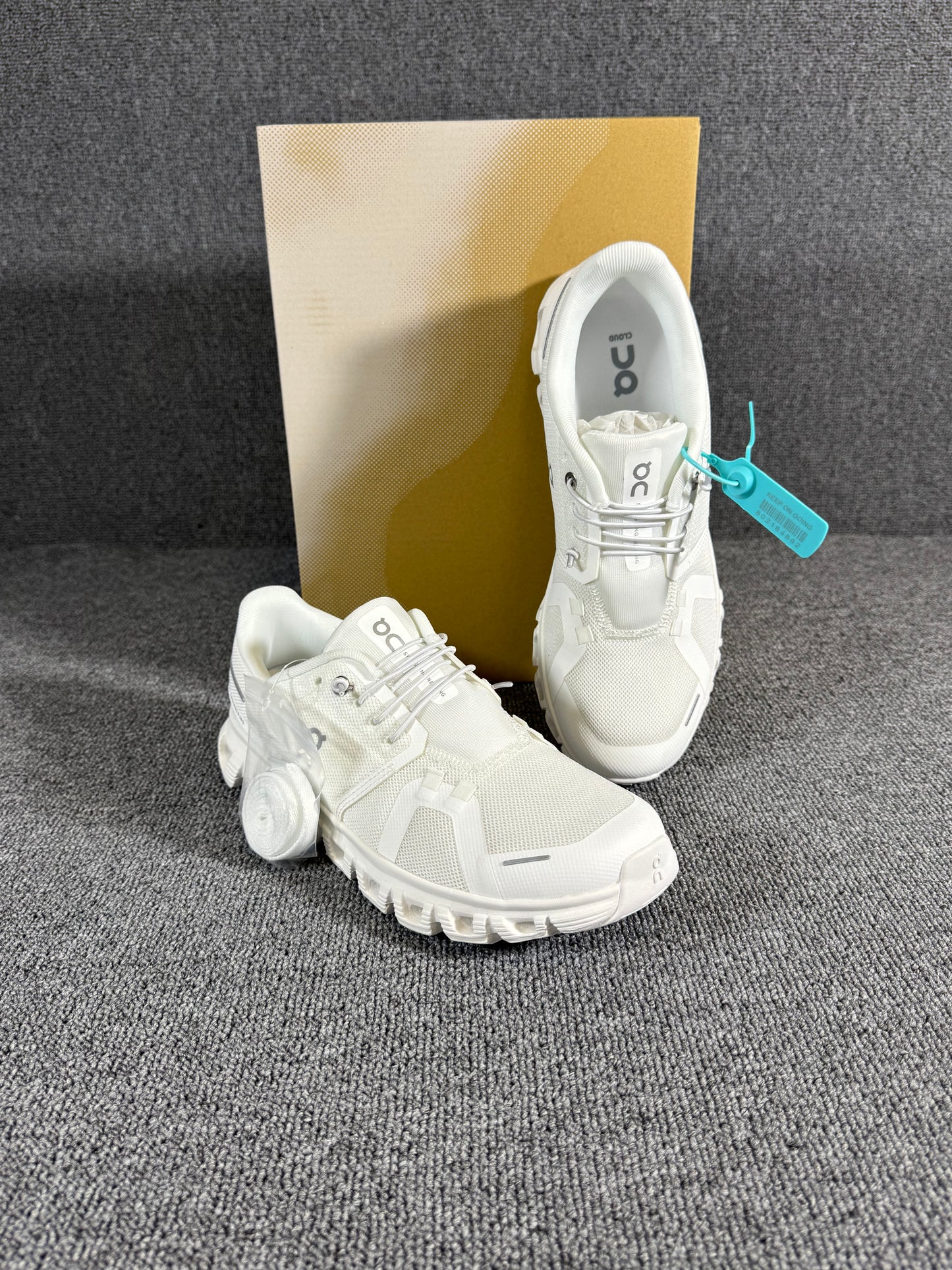On Cloud X 3 training shoes in white.