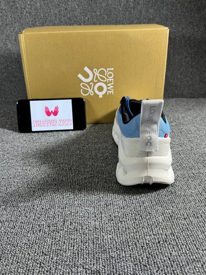 On Running x Loewe Cloudtilt 2.0 Blue and white colorway