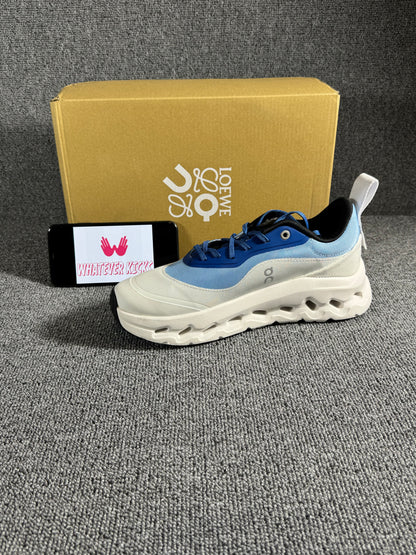 On Running x Loewe Cloudtilt 2.0 Blue and white colorway