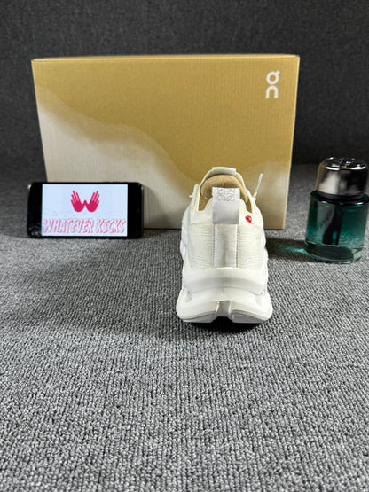 LOEWE x On Cloud tilt running sneaker in a sand/cream colorway