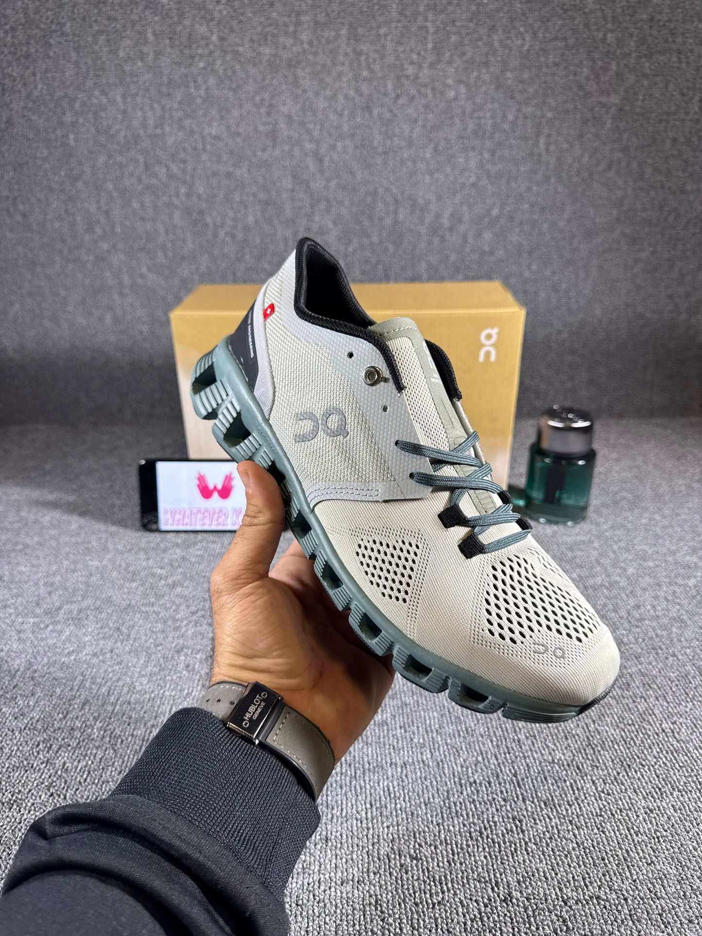 On Running Cloud X in the "Glacier/Olive"