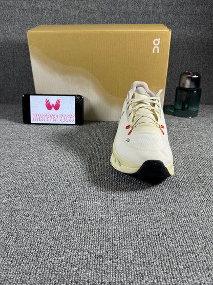 On Cloud tilt sneaker in the Sand/Cream colorway