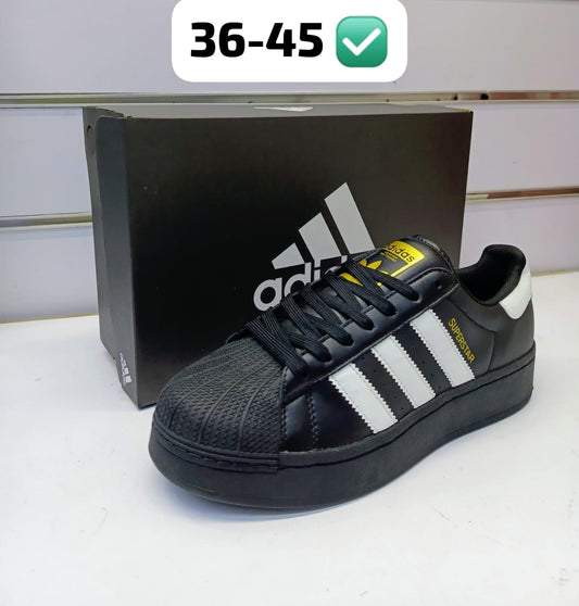 Adidas Super Star Black