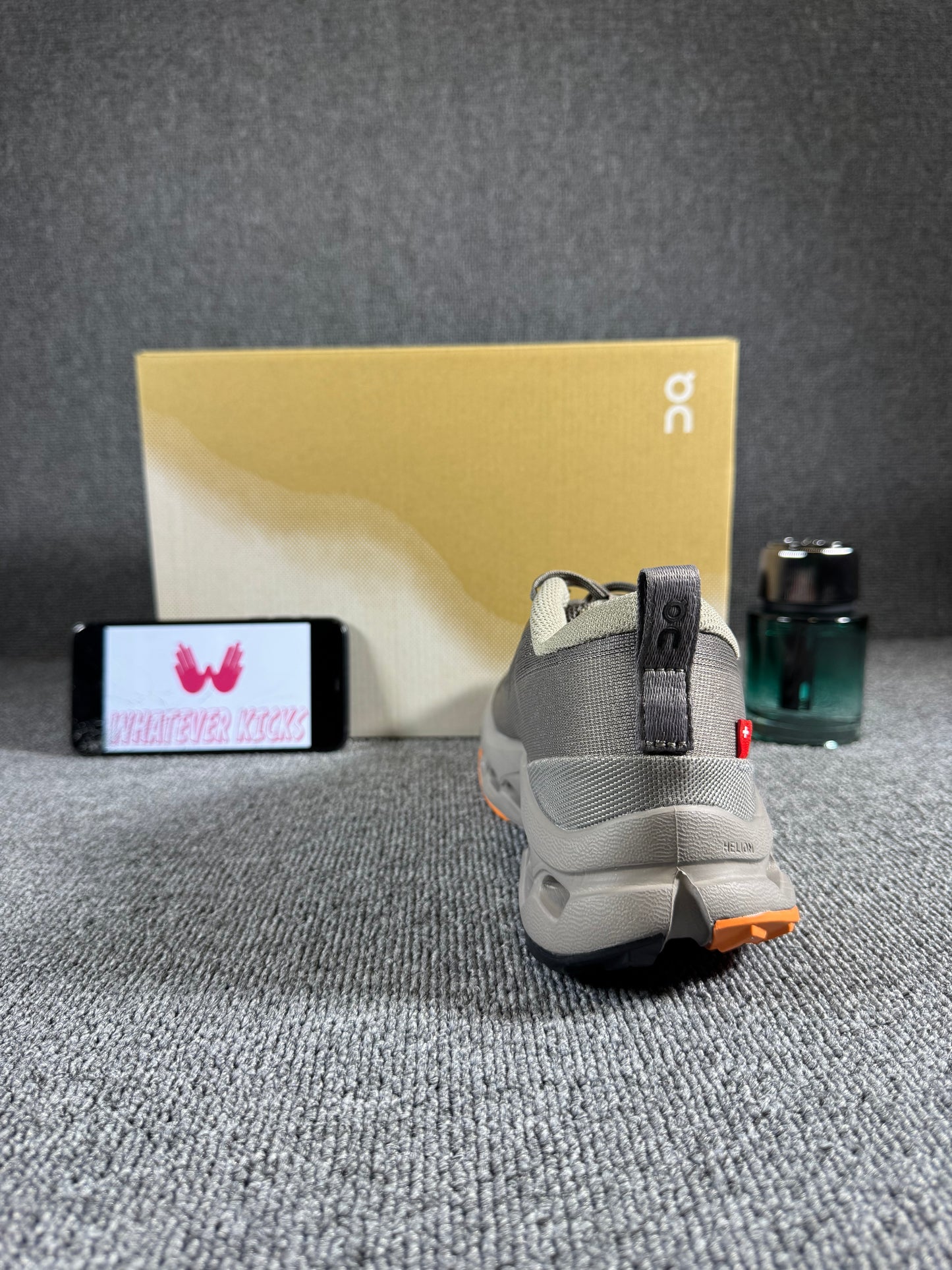 On Cloud surfer Trail 2 running shoe in the Eclipse/Cinder