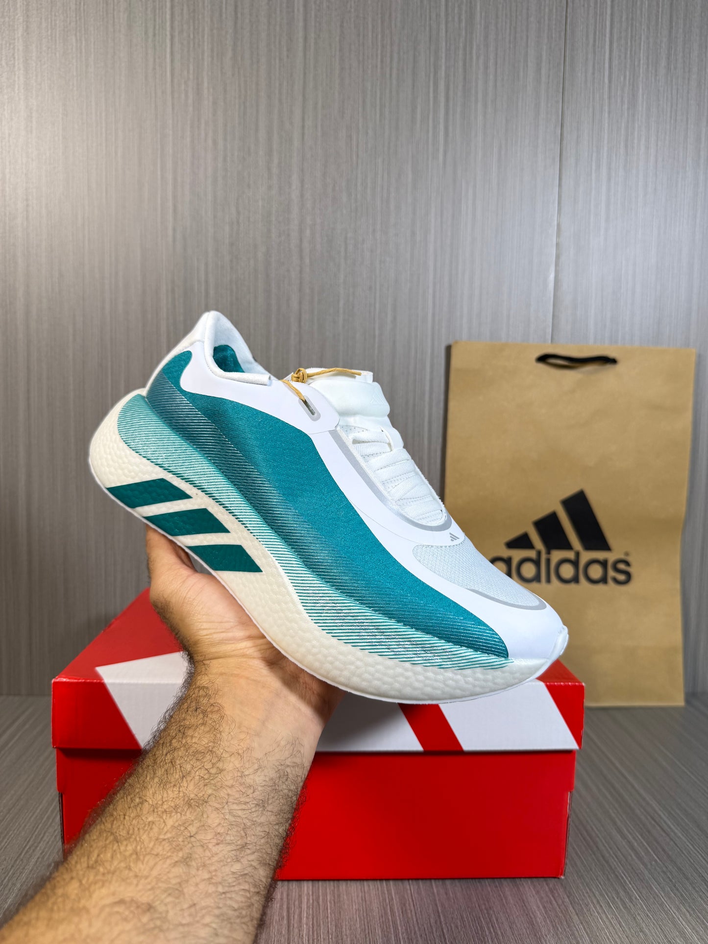 Adidas HYPERBOOST EDGE Running Green