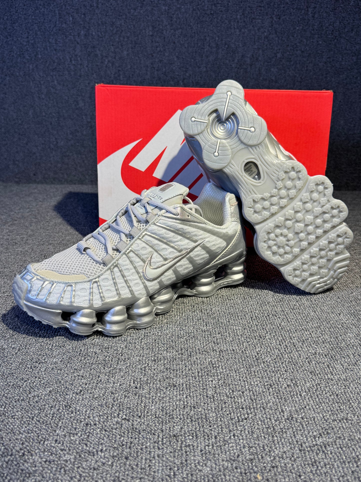 Nike SHOX TL Silver