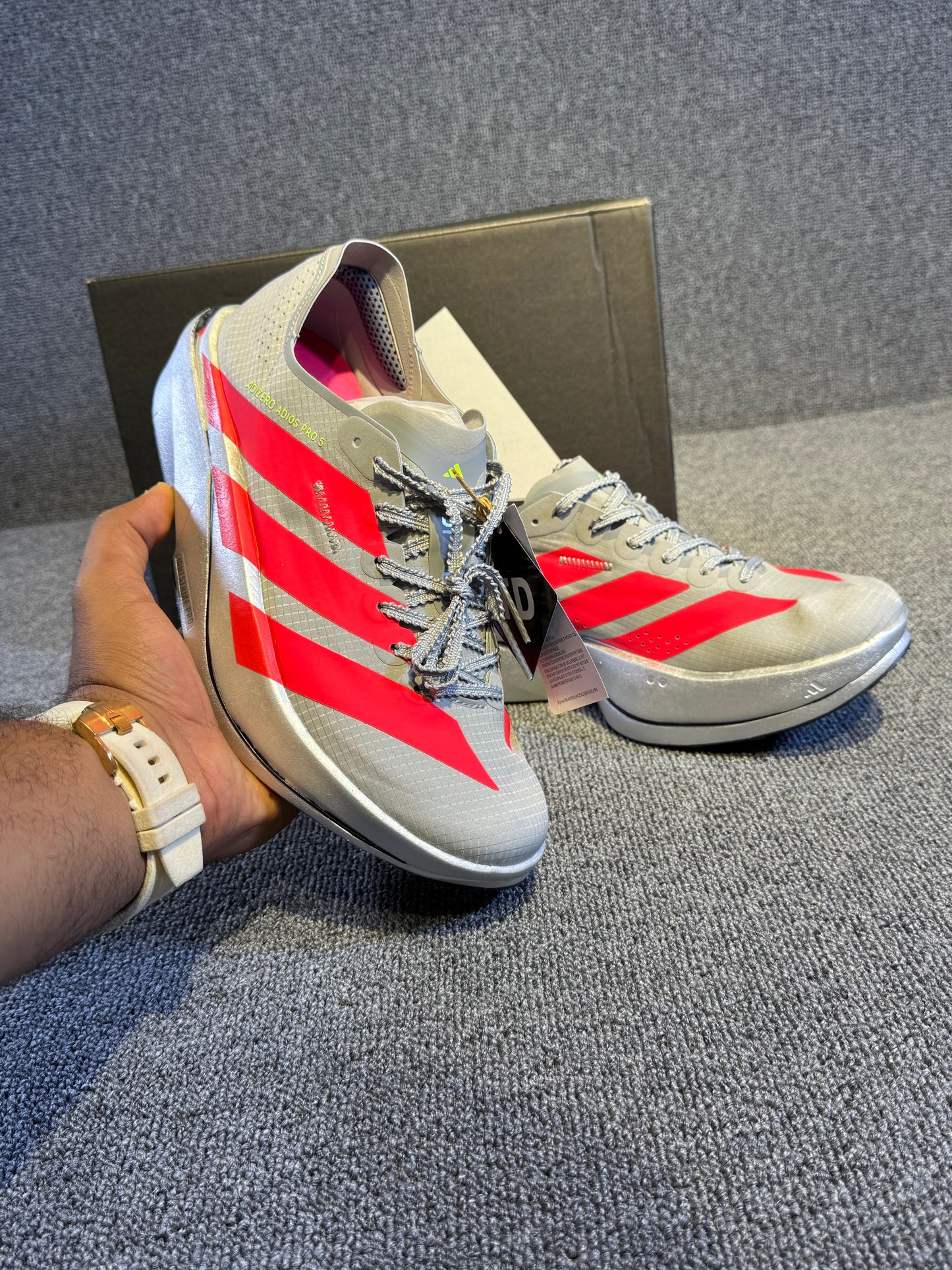 Adidas Adizero PRO 5 Silver
