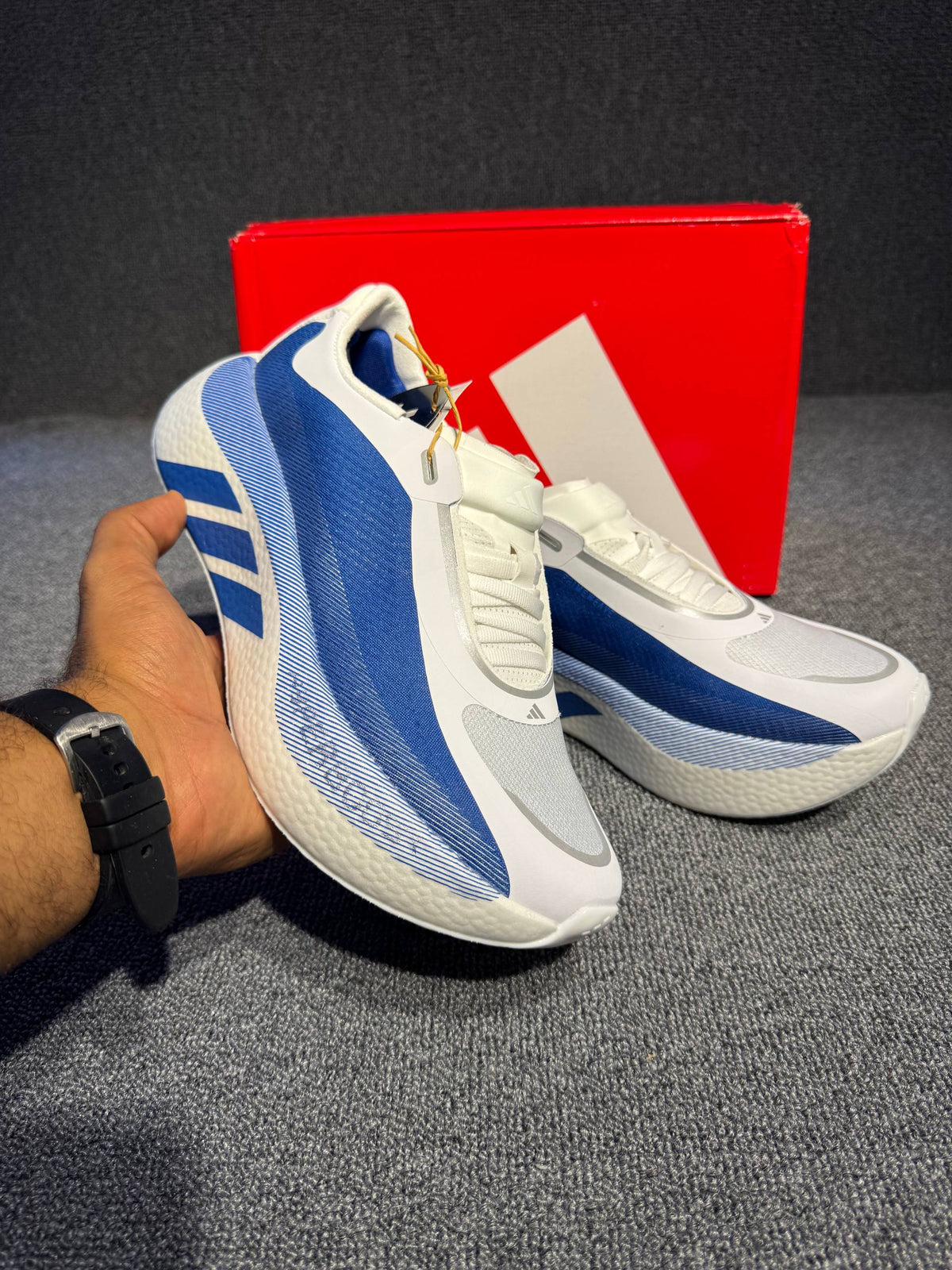 Adidas HYPERBOOST EDGE Running Blue